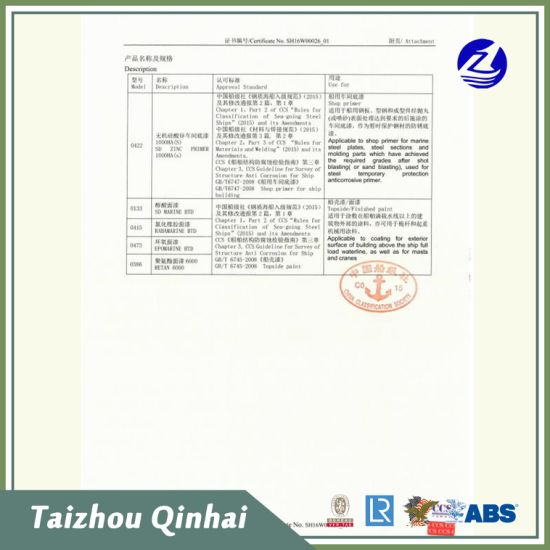 Marine pinnoite;Ruostetta estävä öljy, jota käytetään pääasiassa teräspinnoille